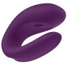Satisfyer Stimulateur connecté Double Joy Satisfyer Mauve